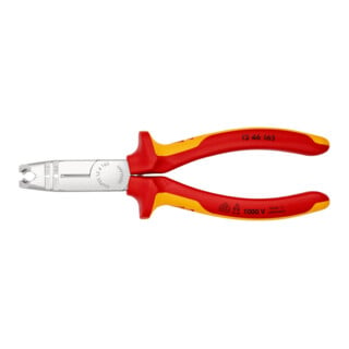 KNIPEX 13 46 165 ontmantelingstang verchroomd VDE 165 mm