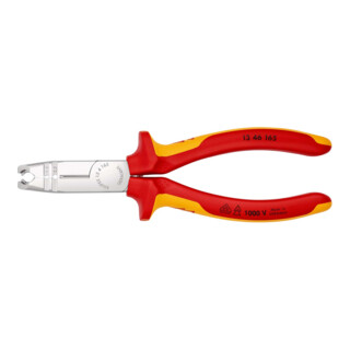 KNIPEX 13 46 165 ontmantelingstang verchroomd VDE 165 mm