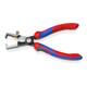 KNIPEX 13 62 180 StriX® Abisolierzangen mit Kabelschere mit Comfort-Griffen schwarz atramentiert 180 mm