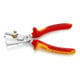 KNIPEX 13 66 180 StriX® afstriptangen met kabelschaar verchroomd VDE 180 mm