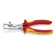 KNIPEX 13 66 180 StriX® afstriptangen met kabelschaar verchroomd VDE 180 mm-1