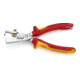 KNIPEX Spelafili con cesoia per cavi StriX® 13 66 180 T cromata, VDE 180mm-4
