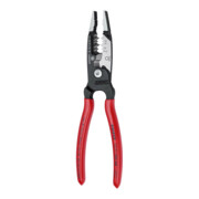 KNIPEX 13 71 200 ME Multifunctionele elektriciens tang, kunststof gecoat, zwart, 200 mm-4