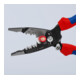 KNIPEX 13 72 8 WireStripper Multifunktions-Elektrikerzangen amerikanisches Modell mit Mehrkomponenten-Hüllen schwarz atramentiert 200 mm-5