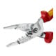 KNIPEX 13 76 200 ME Multifunctionele elektriciens-tang metrisch model geïsoleerd met meercomponenten handgrepen, VDE-gekeurd, verchroomd 200 mm