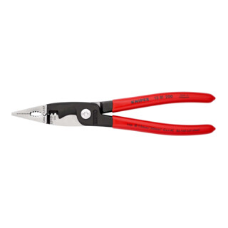KNIPEX 13 81 200 Elektro installatietang zwart geatramenteerd 200 mm