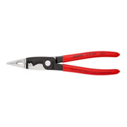 KNIPEX 13 81 200 Elektro installatietang zwart geatramenteerd 200 mm