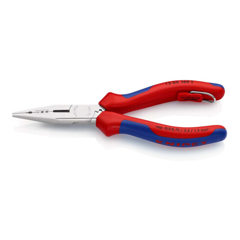 KNIPEX 13 81 200 Elektro installatietang zwart geatramenteerd 200 mm