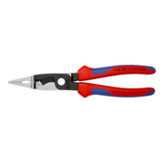KNIPEX 13 82 200 Elektro-Installationszange schwarz atramentiert 200 mm