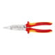KNIPEX 13 86 200 Elektro installatietang verchroomd VDE 200 mm