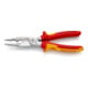 KNIPEX 13 86 200 Elektro installatietang verchroomd VDE 200 mm