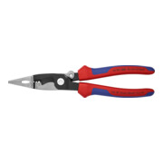 KNIPEX 13 92 200 Elektro installatietang zwart geatramenteerd 200 mm