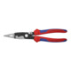 KNIPEX 13 92 200 Elektro-Installationszange mit Mehrkomponenten-Hüllen schwarz atramentiert 200 mm-1