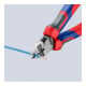 KNIPEX 14 22 160 Abisolier-Seitenschneider mit Comfort-Griffen schwarz atramentiert 160 mm