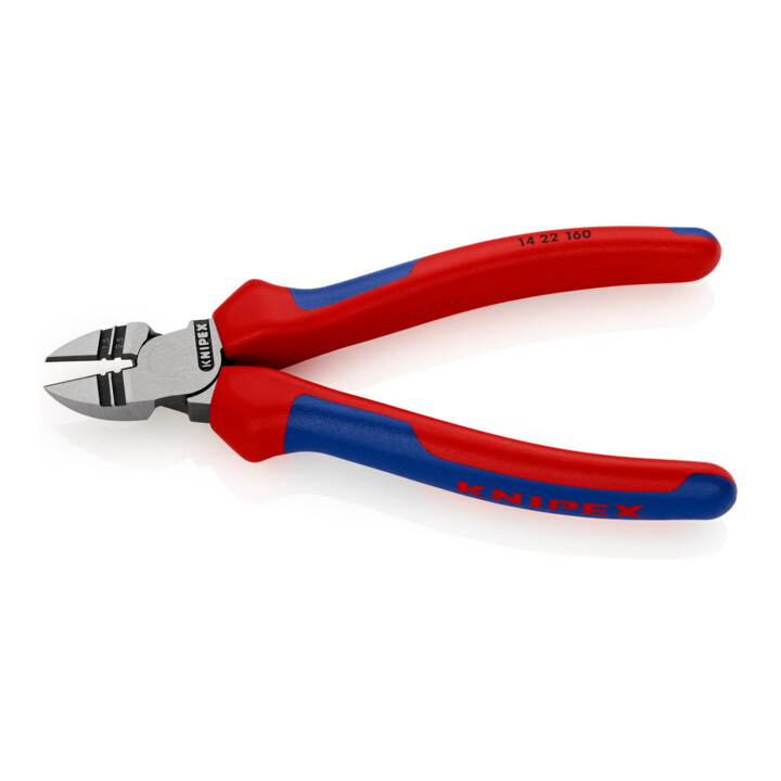 KNIPEX 14 22 160 afstriptang zwart geatramenteerd 160 mm