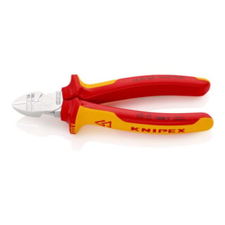 KNIPEX 14 26 160 afstrip zijsnijtang verchroomd VDE 160 mm