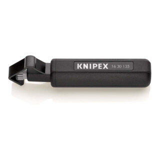KNIPEX 16 30 135 SB Abmantelungswerkzeug für Wendelschnitt schlagfestes Kunststoffgehäuse 135 mm