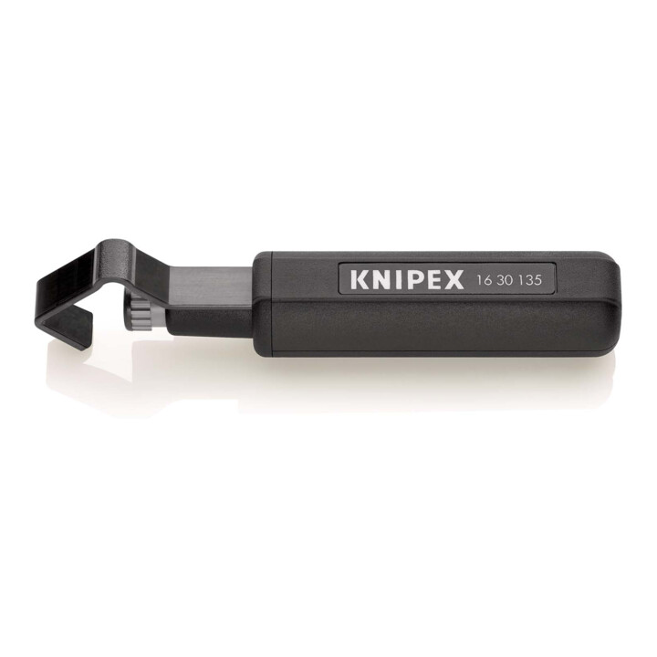 KNIPEX 16 30 135 SB Abmantelungswerkzeug für Wendelschnitt schlagfestes Kunststoffgehäuse 135 mm