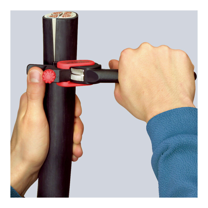 KNIPEX 16 40 150 Abmantelungswerkzeug glasfaserverstärktes Polyamid 150 mm