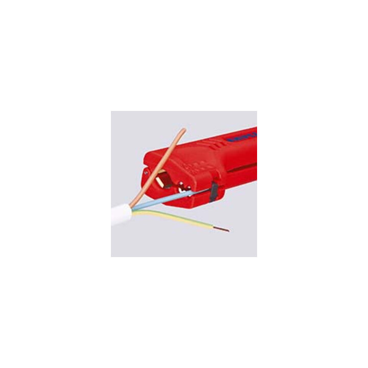KNIPEX 16 90 130 SB Universeel stripgereedschap voor bouw- en industriële kabels 130 mm