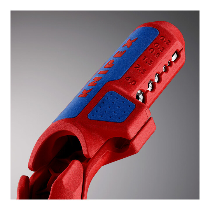 KNIPEX 16 95 02 SB ErgoStrip® Universal-Abmantelungswerkzeug für Linkshänder 135 mm