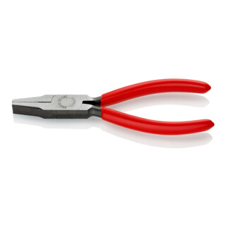 Knipex Flachzange poliert mit Kunststoff-Griff L.125mm