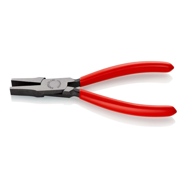 KNIPEX 20 01 160 Pince plate noire atramentée 160 mm