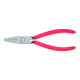Pince plate Knipex polie avec poignée plastique L.125mm-3