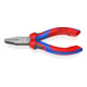 KNIPEX 20 02 140 Flachzange mit Comfort-Griffen schwarz atramentiert 140 mm-1