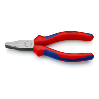 KNIPEX 20 02 140 platbektang zwart geatramenteerd 140 mm