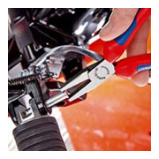 KNIPEX 20 05 140 platbektang verchroomd 140 mm-4