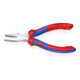 Rundzange verchromt Griffe mit PVC Knipex-4