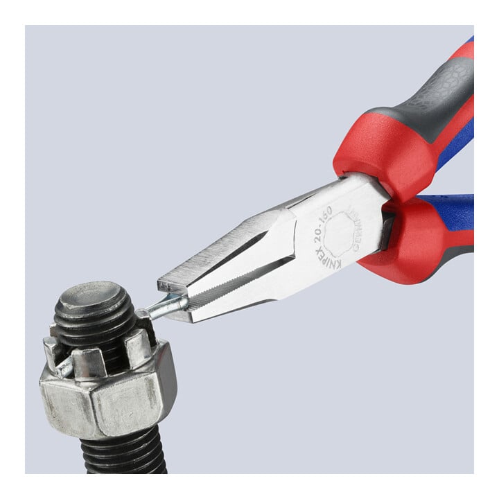 KNIPEX 20 05 160 platbektang verchroomd 160 mm