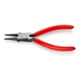 KNIPEX 22 01 140 Pince ronde noire atramentée 140 mm