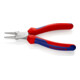 KNIPEX 22 05 160 Rundzange mit Comfort-Griffen verchromt 160 mm