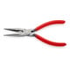 KNIPEX 25 01 160 Pince à bec plat avec tranchant (pince radio) noir atramenté 160 mm