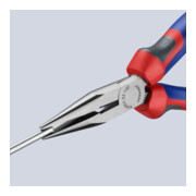 KNIPEX 25 02 160 platte rondbektang en snijkant (radiotang) zwart geatramenteerd 160 mm-5