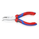 KNIPEX 25 25 160 Platte rondbektang met snijkant (Radio Tang) verchroomd 160 mm-2