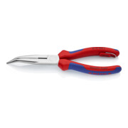 KNIPEX 26 25 200 T Platte rondbektang met snijkant (Ooievaarsbek tang) verchroomd 200 mm