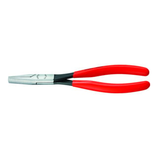 KNIPEX Pinza di montaggio tonda, piatta, lucida, impugnatura monocomponente