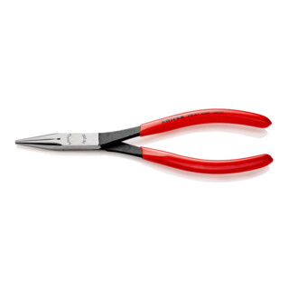 KNIPEX Moniertang plat rond pol.w.KdeligGr.