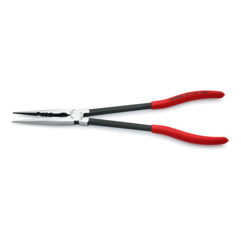 Knipex Montierzange mit Querprofilen Backen gewinkelt 45° 280 mm