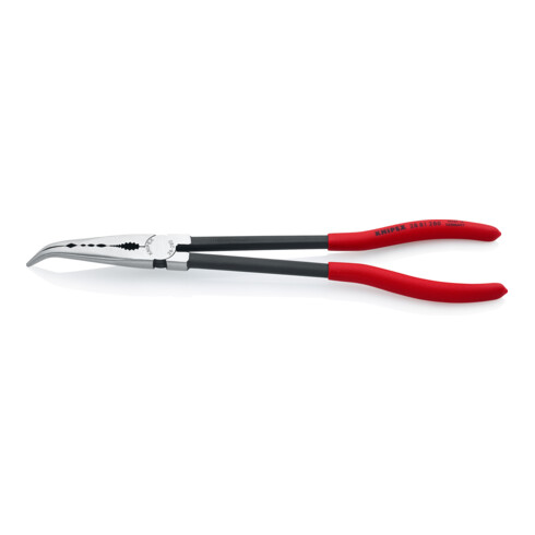 KNIPEX moniertang met kruisprofiel bekken onder een hoek van 45° 280 mm