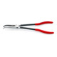 KNIPEX 28 81 280 Montierzange mit Querprofilen mit Kunststoff überzogen schwarz atramentiert 280 mm