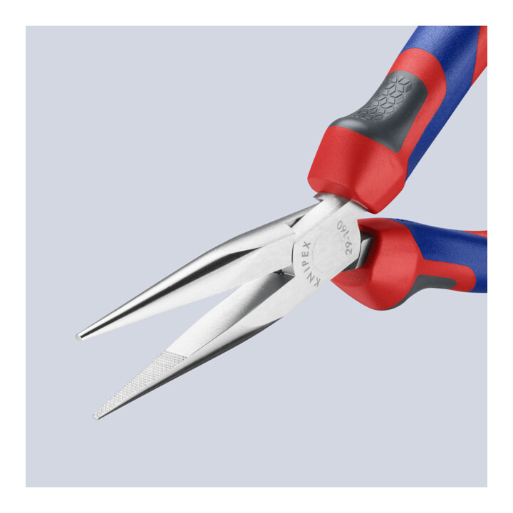 KNIPEX 29 25 160 Telefonzange mit Comfort-Griffen verchromt 160 mm