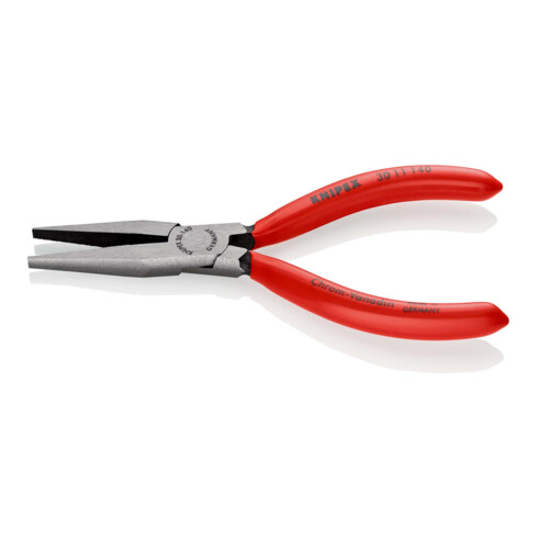 KNIPEX 30 11 140 Langbeckzange mit Kunststoff überzogen schwarz atramentiert 140 mm