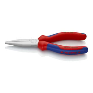 KNIPEX Pinza a becchi lunghi, forma 3, impugnatura multicomponente