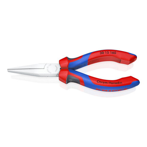 KNIPEX 30 15 160 Langbeckzange mit Comfort-Griffen verchromt 160 mm