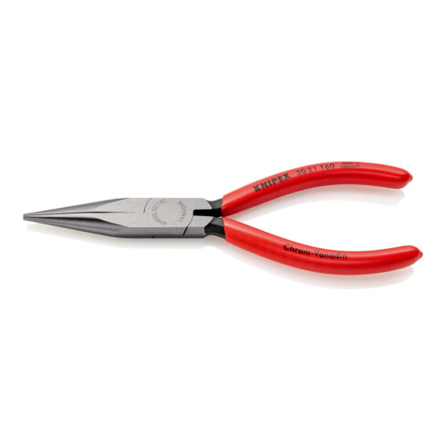 KNIPEX 30 21 160 Langbeckzange mit Kunststoff überzogen schwarz atramentiert 160 mm