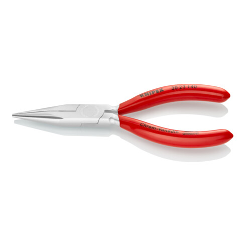 KNIPEX Pinza a becchi lunghi, forma 3, impugnatura multicomponente